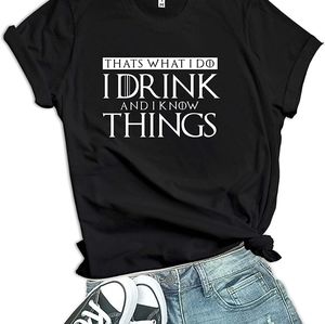 Decrum - Drink and Know Things T-SHIRT NWT
